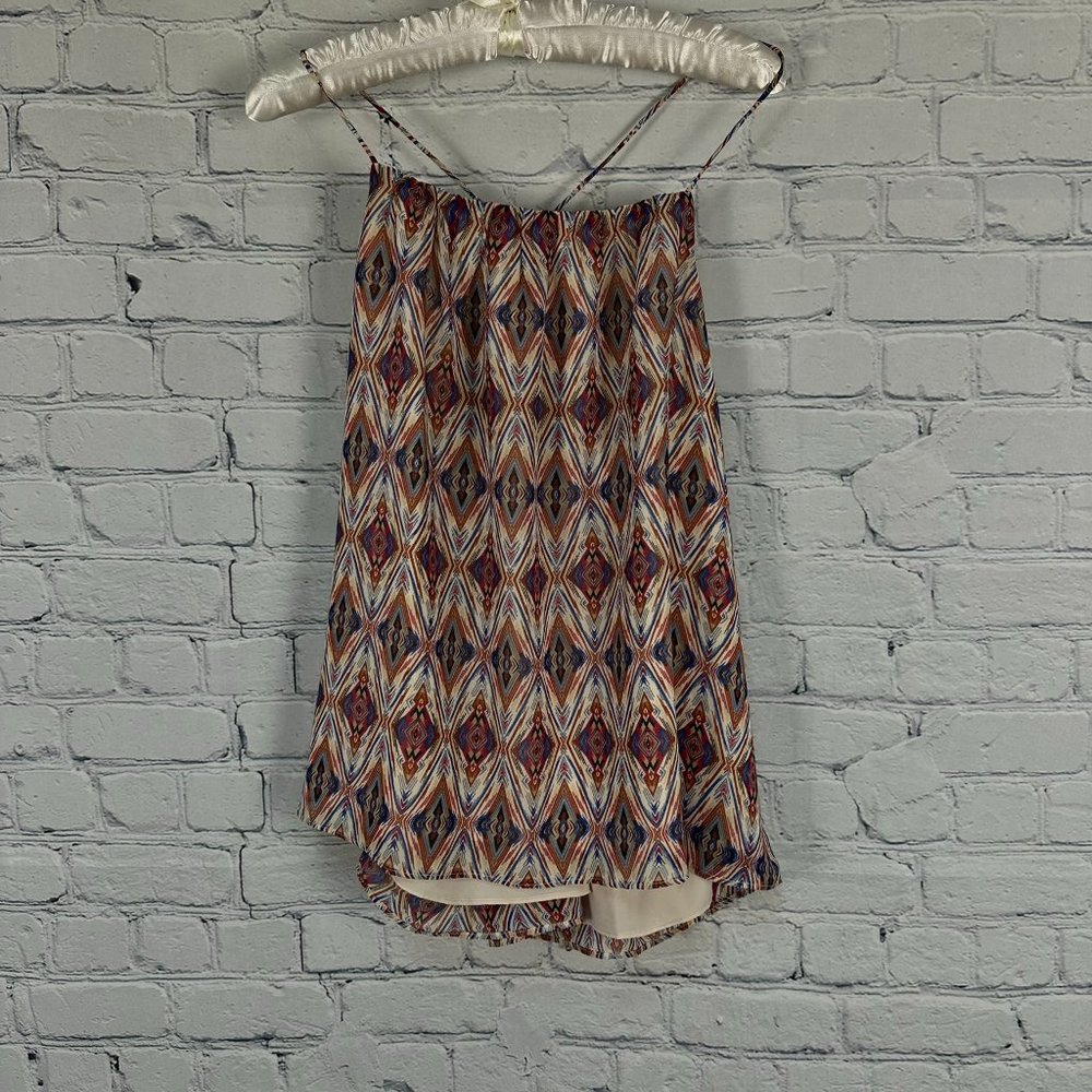 Banana Republic Women's‎ Cross-Back Camisole Blouse, Size Large, Almond Amaretto
